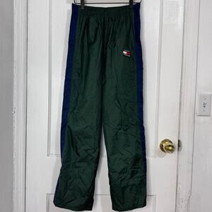 Vintage Tommy Hilfiger Nylon Tearaway Pants‎ Size Medium /Large